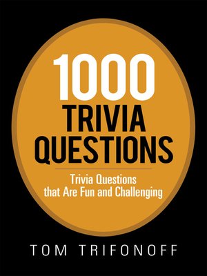 cover image of 1000 Trivia Questions